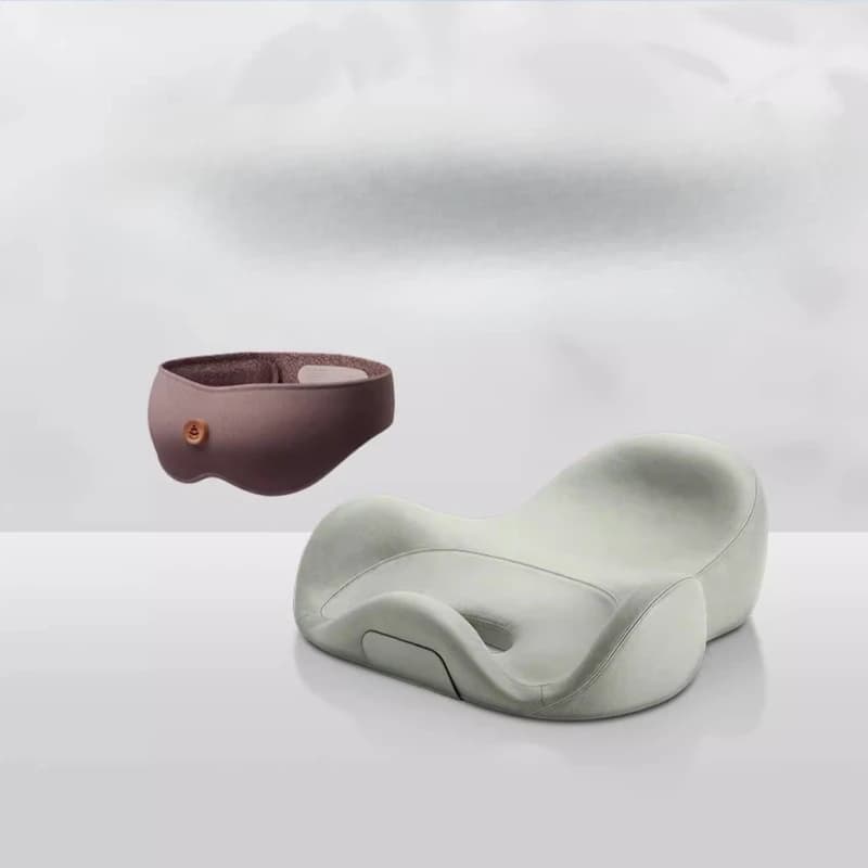 Meditation cushion + meditation blindfold