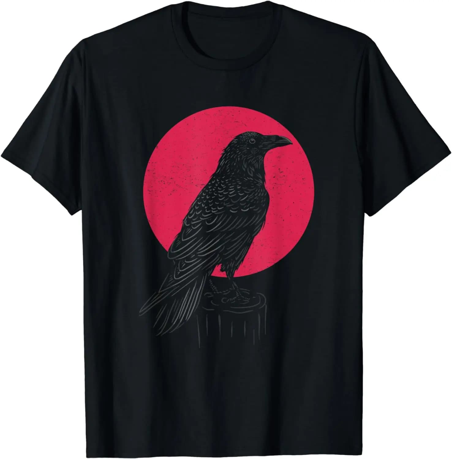 Maglietta Viking Raven Crow Stregoneria occulta Pagan Crow Lover T-shirt da uomo Abbigliamento T-shirt da uomo