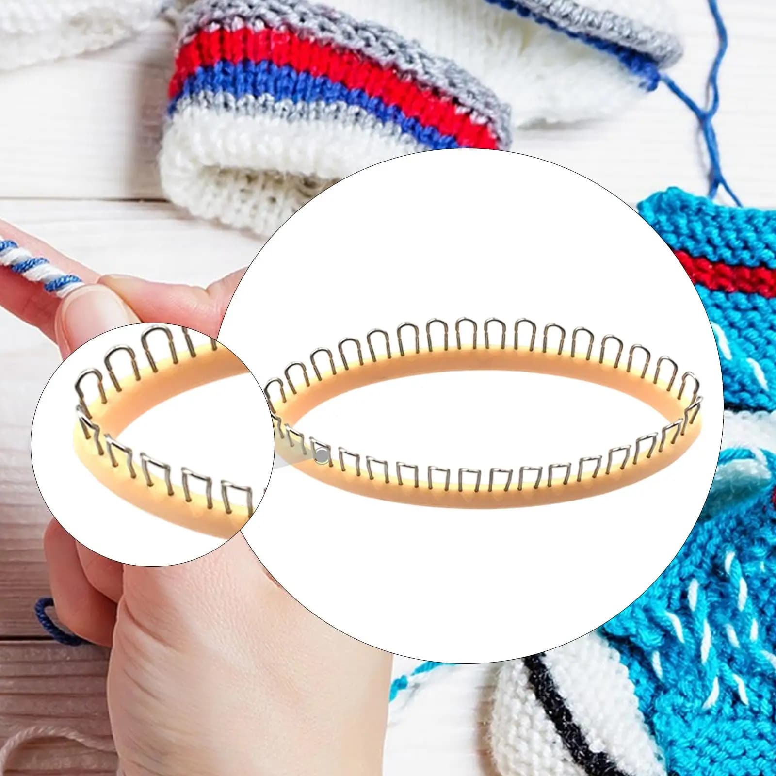 Socks Socks Socket Scarf Craftsmanship Knitwear DIY Knitwear for scarves, blankets, hats