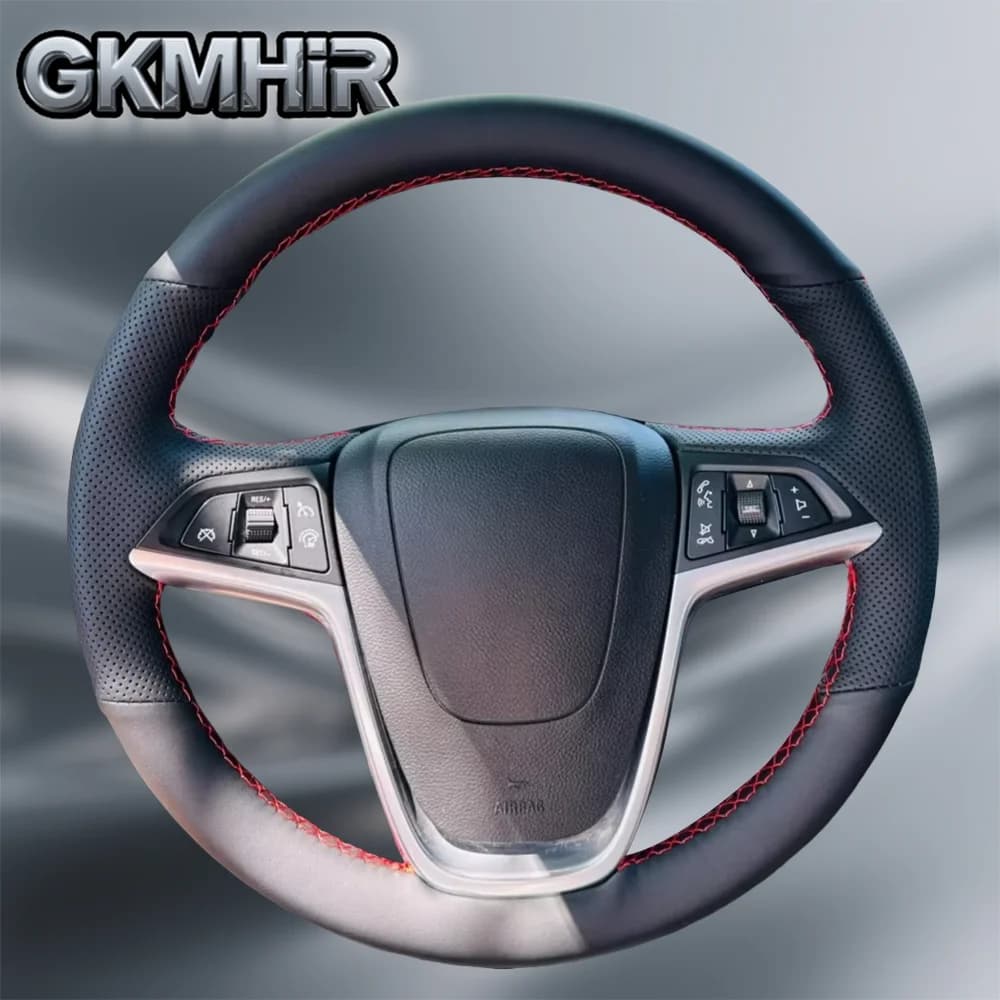 Personalizzazione Coprivolante per auto in pelle microfibra per Opel Insignia Astra (J) Cascada Mokka 2008-2019 Accessori auto