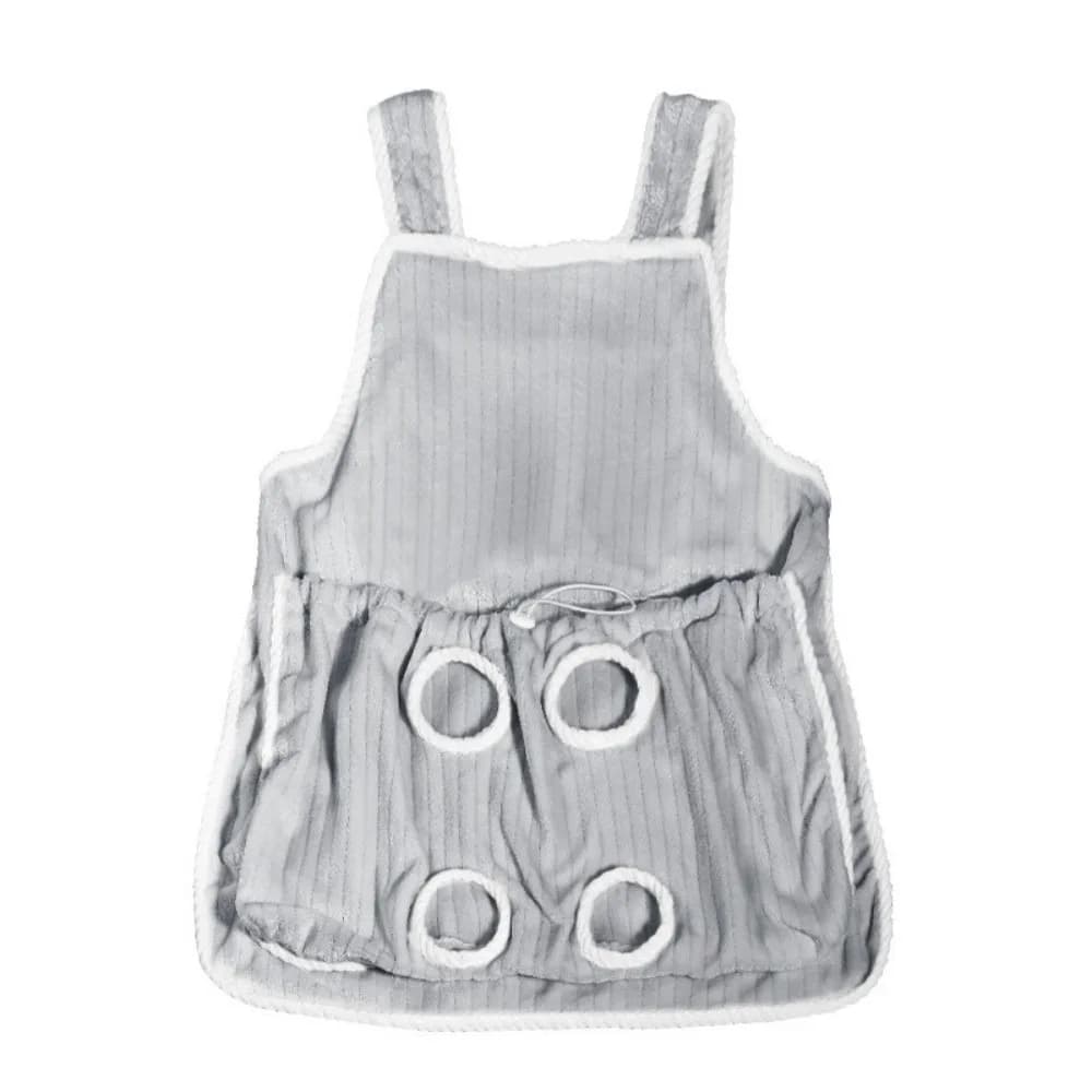 Hair-Resistant Pet Carrier Apron Thickened Anti Scratch Cat Hug Blanket Super Soft Large Pockets Pet Sleeping Bag Vet Visit