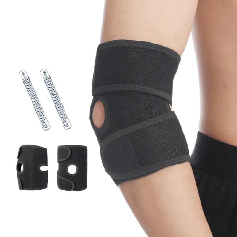 Professional elbow brace, breathable elbow support, with spring stabilizers