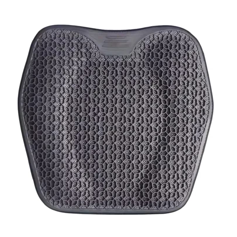 Cuscino in gel per sedile - Design a nido d'ape per auto/ufficio | Imbottitura traspirante e lavabile in lavatrice, supporto ergonomico e leggero