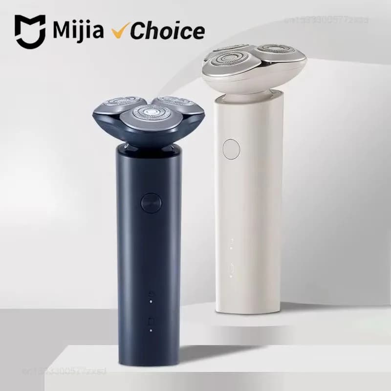 Rasoio Elettrico Mijia S101 Ricaricabile, Macchina per Rasatura a Secco Potenziata, Rasoio per Uomo, Rasatura a Umido, Regolabarba