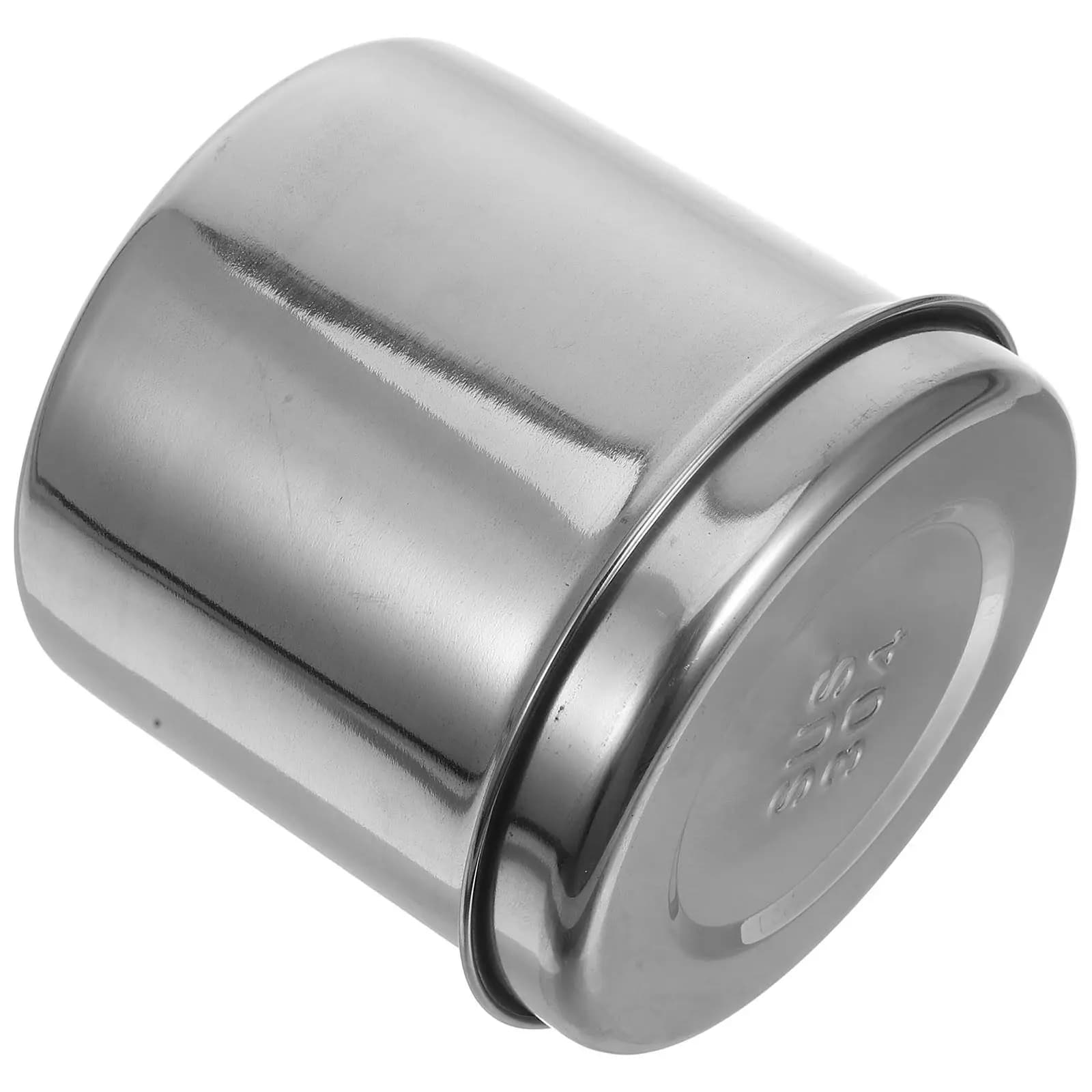 Contenitore Premium in Acciaio Inossidabile per Cuscinetti di Cotone, Garza e Unguenti - Ideale per Saloni di Bellezza e Cliniche (Sterilizzazione)