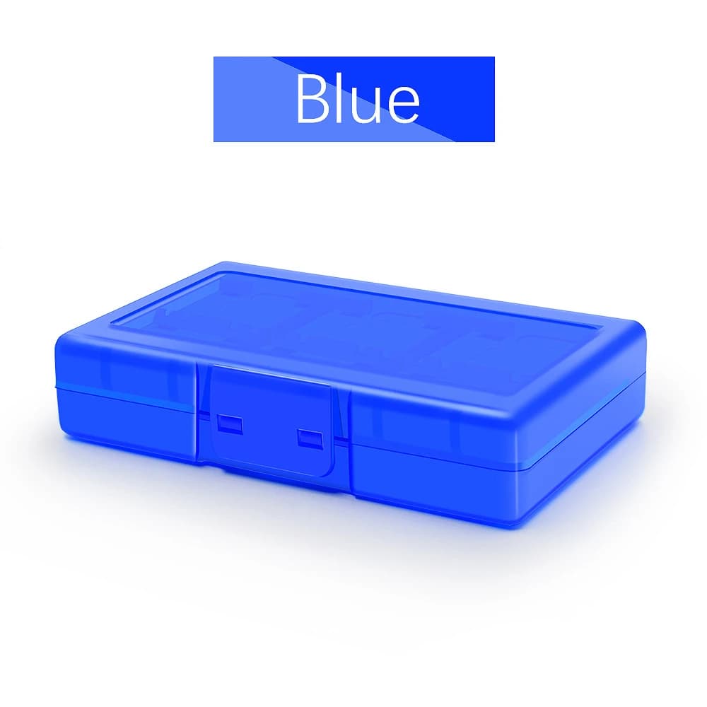 Accessori da viaggio portatili per Nintendo Switch, custodia per schede di gioco 24 in 1, custodia per Micro SD, custodia rigida, scatola protettiva per NS.