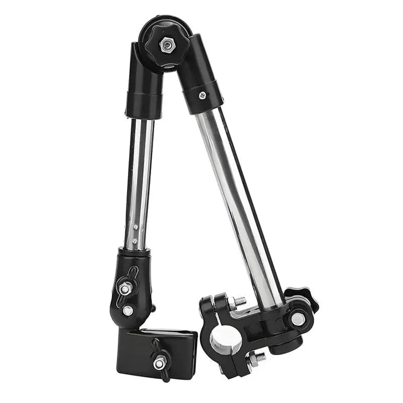 Durable Umbrella Mount For Bicycles And Wheelchairs, Universal Fit Stroller Handlebar Attachment Holder