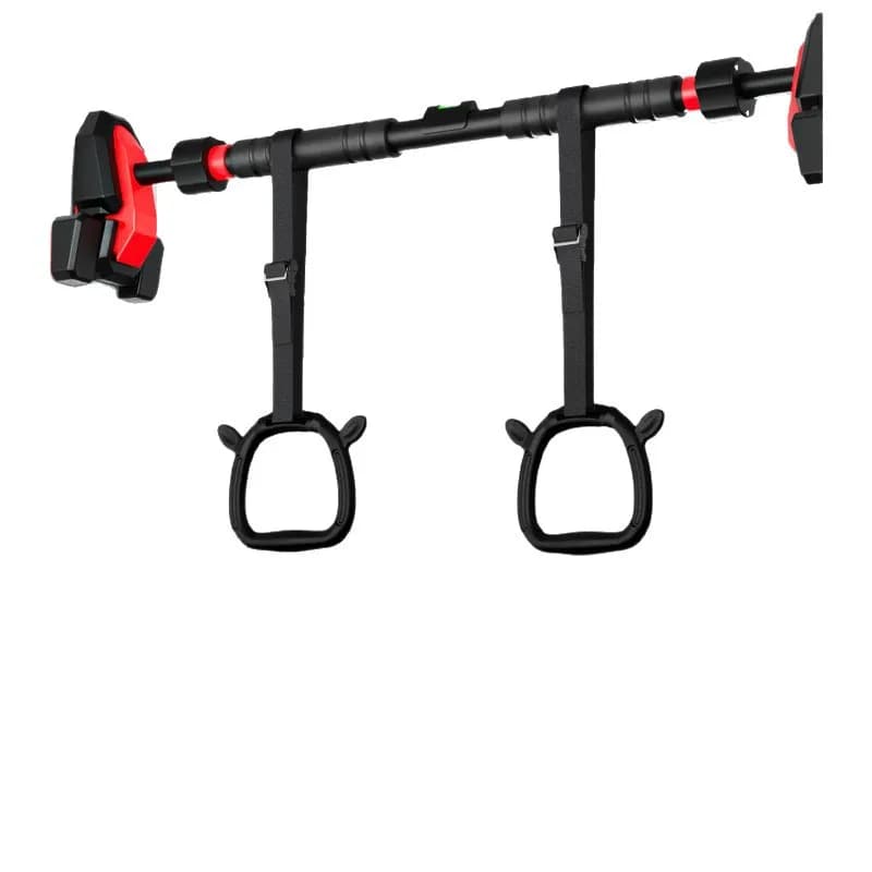 Door bar with triangular base, without drilling, multifunctional, for adults and children