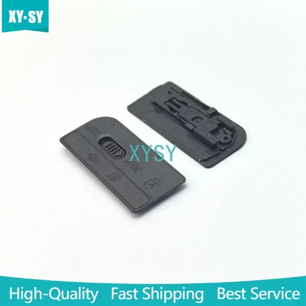 1Pcs Brand New for Sony ZV-1 ZV1 Black & White Battery Door Cover Lid Cap with Plug Digital Camera Repair Part