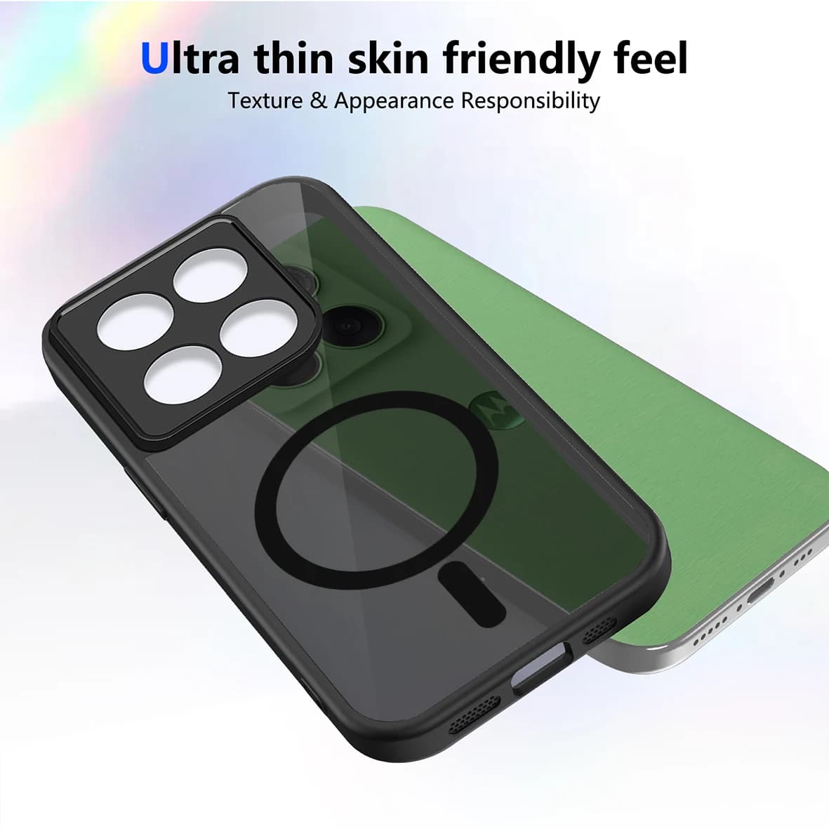 For Motorola G67 Power Magsafe Wireless Charge Lens Protector Matte Case Cover Moto G86 G86 Mobile Phone Fundas Moto G57 Power