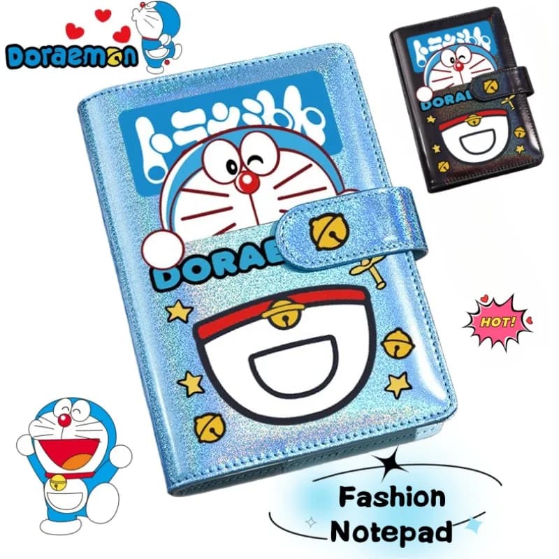 Quaderno Laser Doraemon, Simpatico Planner per Studenti, per Ragazzi e Ragazze, Diario Laser a Fogli Mobili, Regalo per Amici