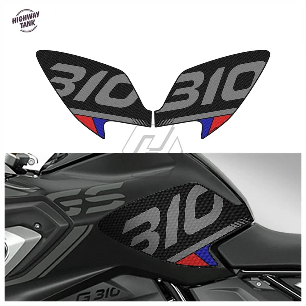 Tappetino per ginocchio laterale per serbatoio moto per BMW motorrad G310GS 2018-2022