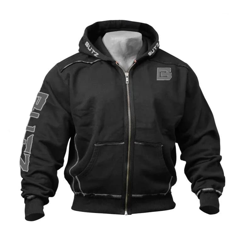 Abbigliamento sportivo da uomo Running Jogging Jacket felpe con cappuccio Zipper Men Basketball Gym Fitness Workout cappotto sportivo con cappuccio top