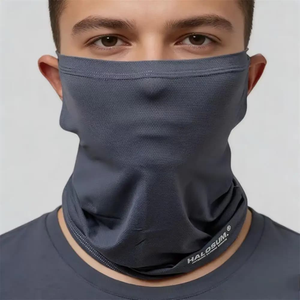 Solar Protective Silk Scarf for Outdoors, Integral Motorcycle Mask, Magic Sports Scale for Spring/Summer