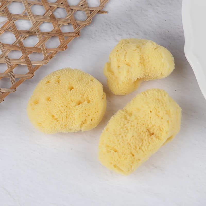 Strumento speciale per la pulizia della produzione di texture Pittura ad acquerello in spugna greca naturale con pittura a penna per pulire in spugna assorbente