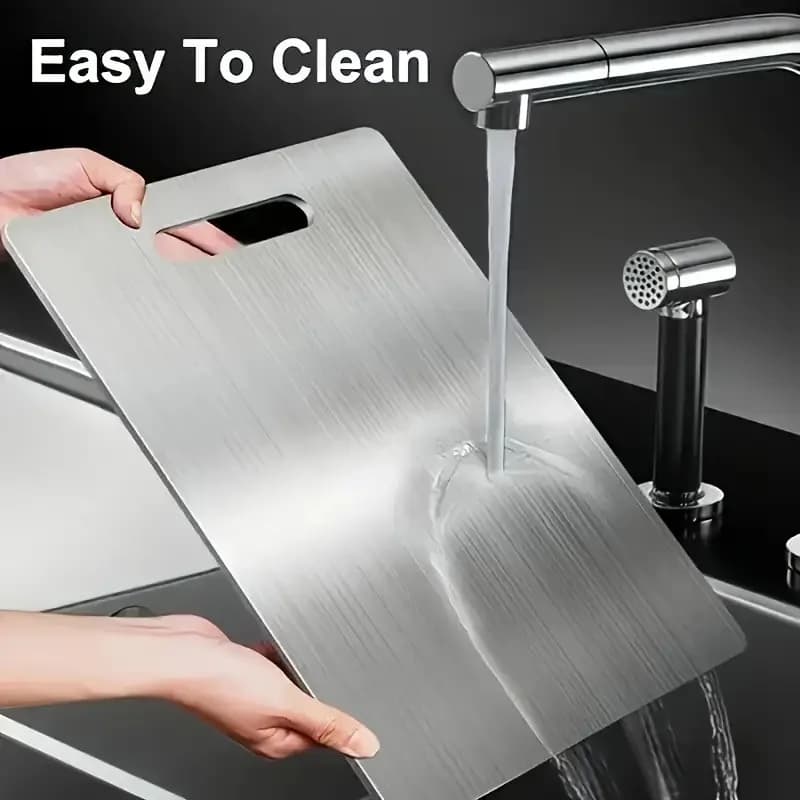 Stainless steel chopping board mildew-proof and fishy household kitchen cutting double-sided cutting board cutting board