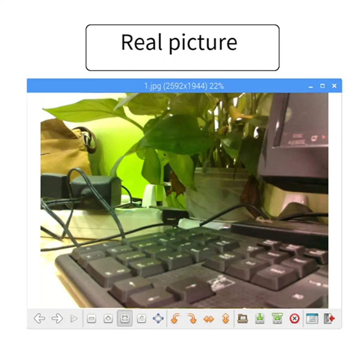 A23G 5MP OV5647 Camera Module for Raspberry Pi 4B 3B+ 3B 2B, 65th viewing angle, 1080P output 720P, fixed focus