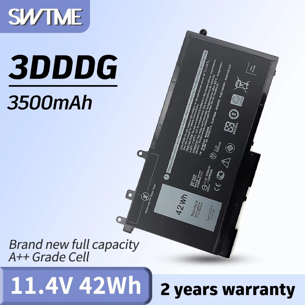 Batteria per Laptop 42Wh 3dddg per Dell Latitude 5280 5290 5480 5490 5491 5580 5590 E5280 E5580 E5490 E5590 precisione 3520 3530