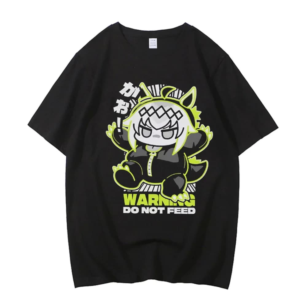 Umamusume cotton t-shirt men Breathable 2000s Pop Culture korean clothes t shirt Gothic Breathable harajuku Psychedelic