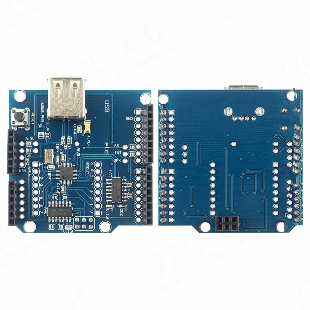 DIY USB Module Host Shield 2.0 Expansion Module for Google ADK MAX3421 USB Debug Development Board for Arduino