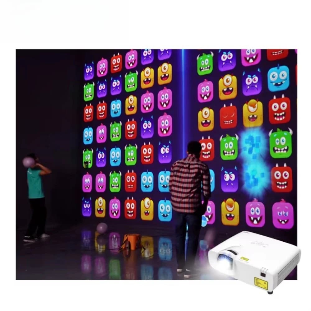 New Online Multiplayer Omniball Game Interactive Wall Projector Screen All Ball Sports Interactive Advertising Equipment