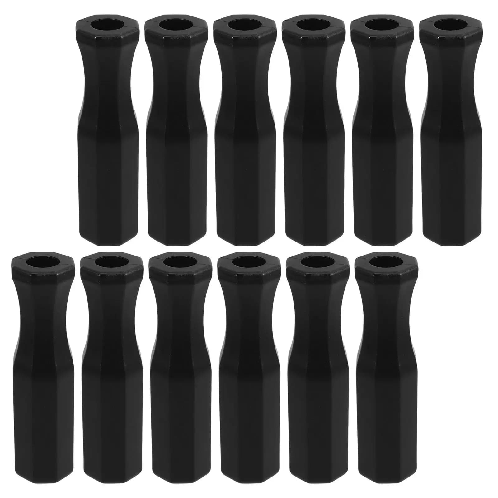 12 impugnature per calcio balilla con design ottagonale per macchina da calcio balilla - Accessori di ricambio per un controllo migliorato