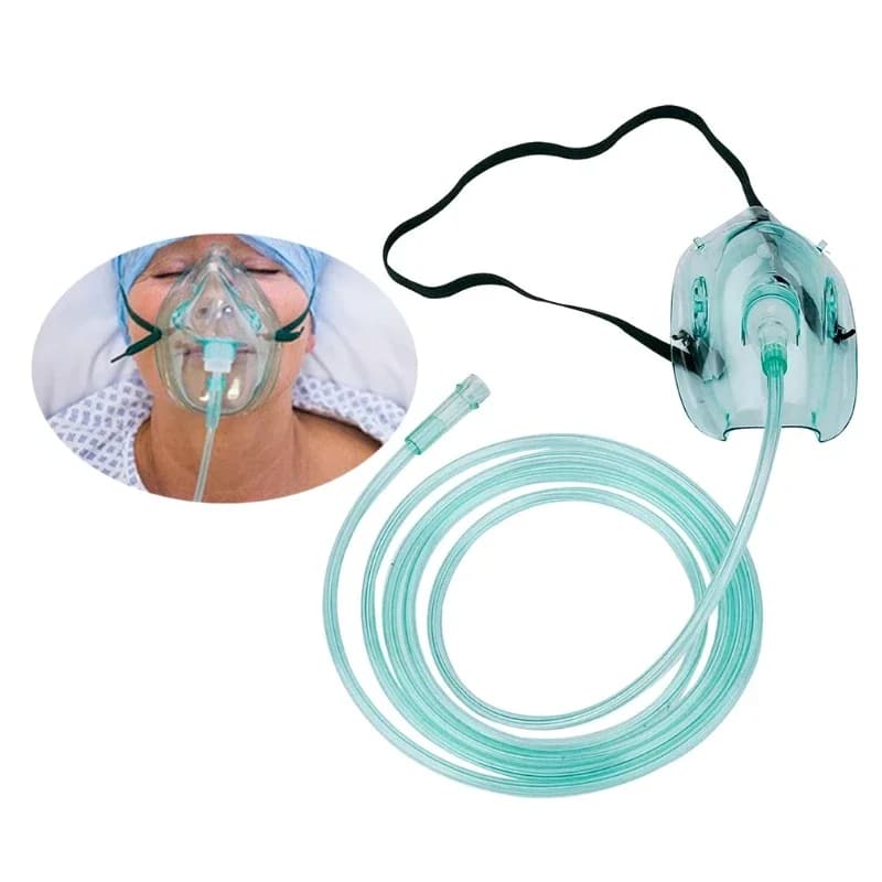 Nebulizzatore di ossigeno maschera atomizzata tubo a tazza condotto per inalatore bambino adulto respirazione clinica ospedaliera assistenza sanitaria vaporizzatore respiratore
