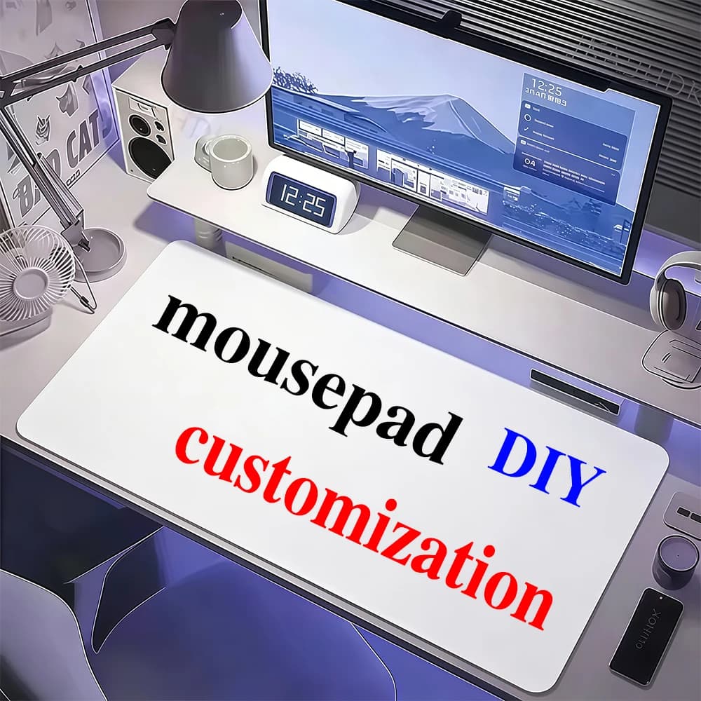 Diy Large Playmat Custom Print Mouse Pad Gaming Customized Mat XXL Size Gamer Office Mousepad Keyboard Anime Non-slip Desk Mats