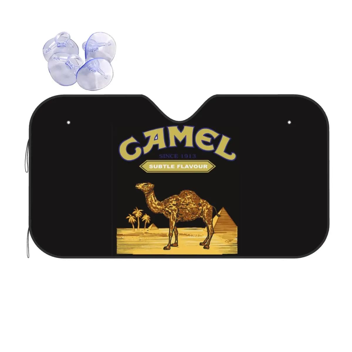 Cammello Sigarette Parasole Parabrezza Auto Parabrezza Anteriore Finestra Parasole Accessori Coperture
