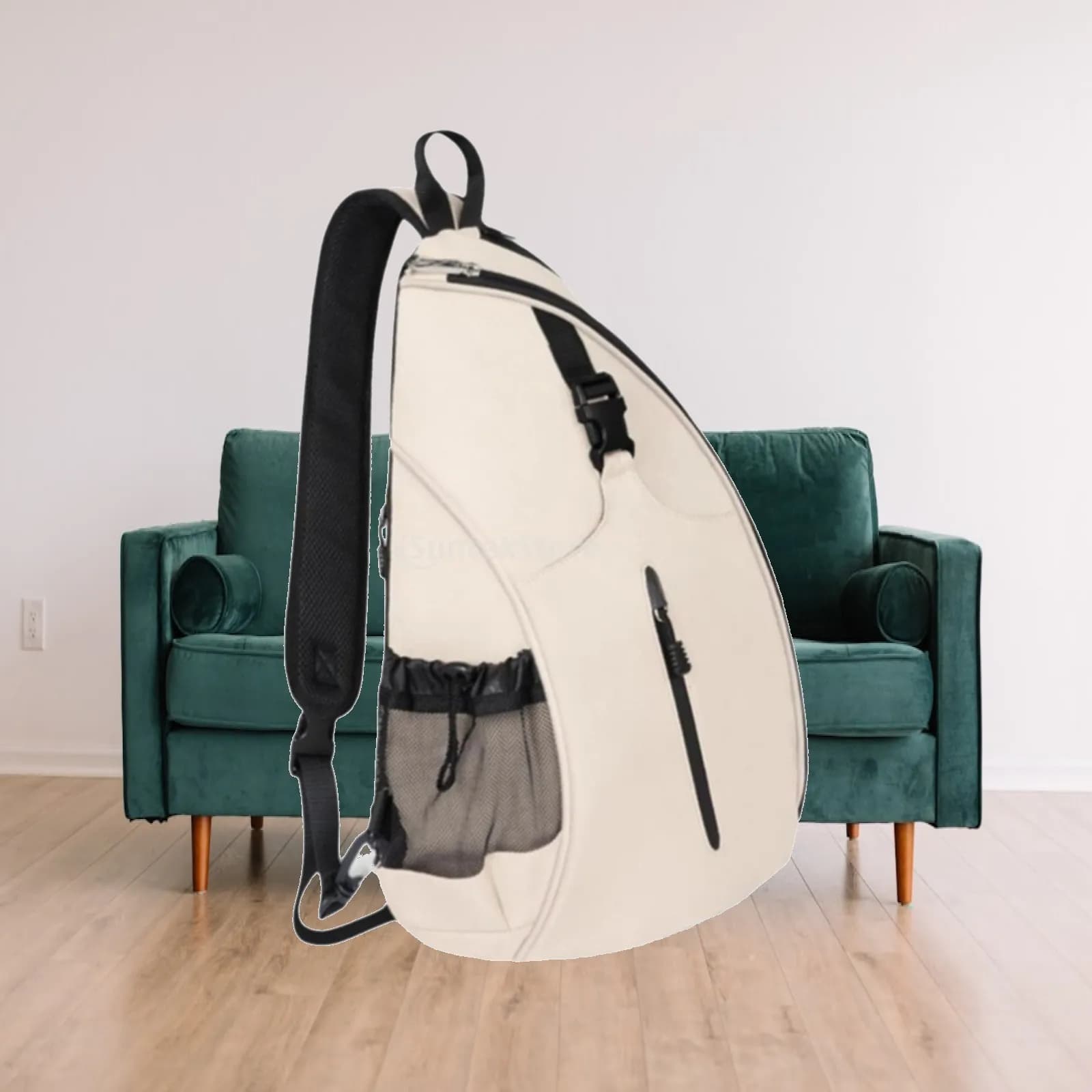 Tennis Bag Pickleball Sling Crossbody Bag Large Capacity Lightweight Professional Equipment Carrier Players Badminton Pouch