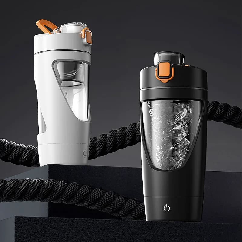 New Mixing Cup Charging Portable Removable Electric Shaker Cup Fitness Protein Powder Milkshake Automatic Mixing Cup