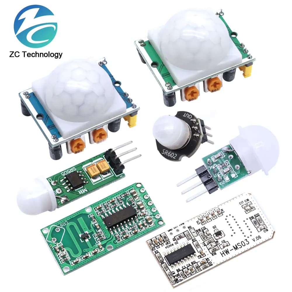 HC-SR501 HC-SR505 AM312 SR602 HW-MS03 Adjust IR Piroelectric Infrared Mini PIR Module Motion Sensor Revelator Module For Arduino