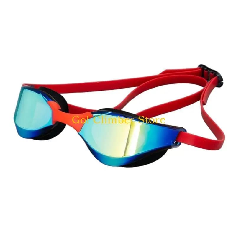Q84C Protezioni UV Occhialini da nuoto trasparenti antiappannanti con siliconi morbidi, regolati