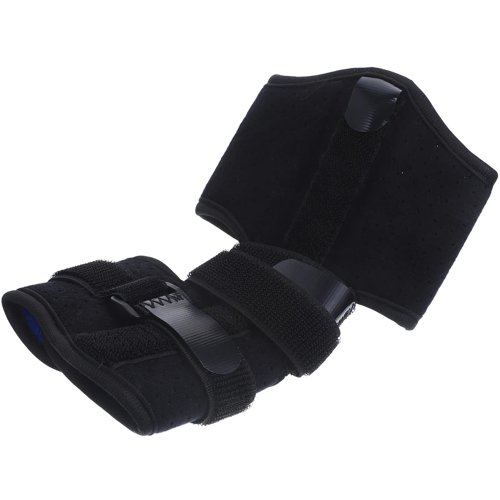 Supporto per Caviglia con Design a Tallone Aperto, Cinturino Regolabile, Stabilizzatore per Caviglia per Corsa, Allenamento, Sport, Prevenzione Lesioni e Dolore