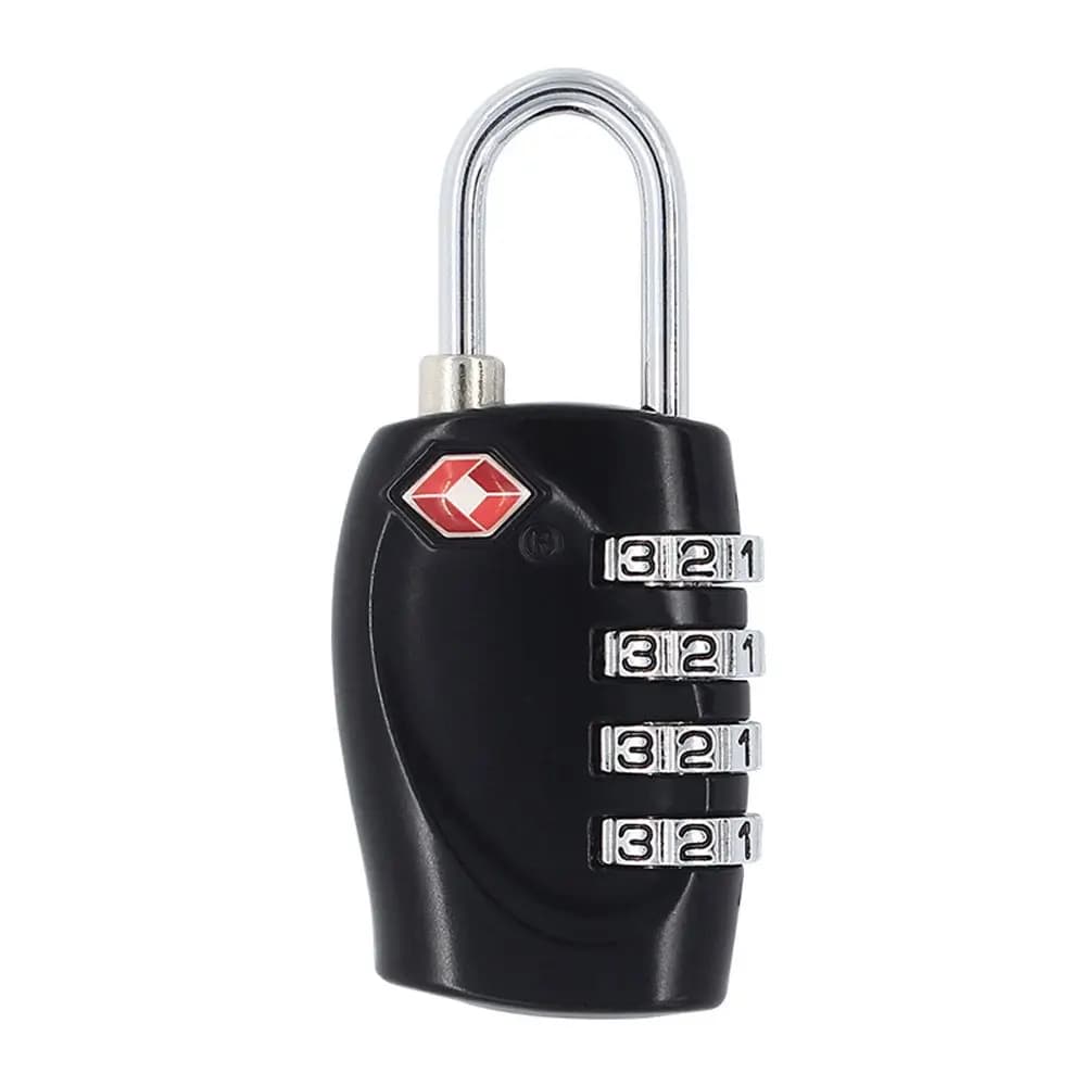 TSA330 Anti-Thef Luggage Padlock TSA Customs Code Lock Smart Combination Lock 4 Digit Password Lock