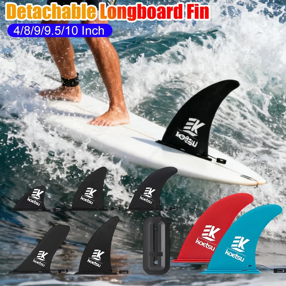 1pc Accessori per tavola SUP Pinna SUP Stand Up/Paddle/Scheda gonfiabile Tavola da surf Pinna centrale Sport acquatici per tavola lunga Tavola da surf