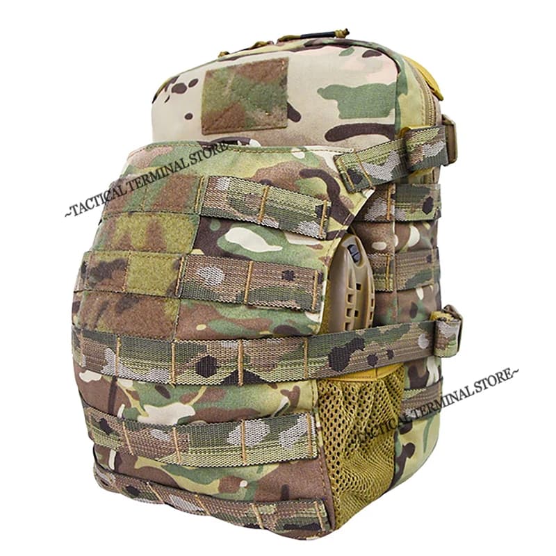 MOLLE Bag for Hydrating and Helmet, 3L Backpack for Tactical Wallet, Accessories for CPC AVS vests, Expandable Pocket for Equipment
