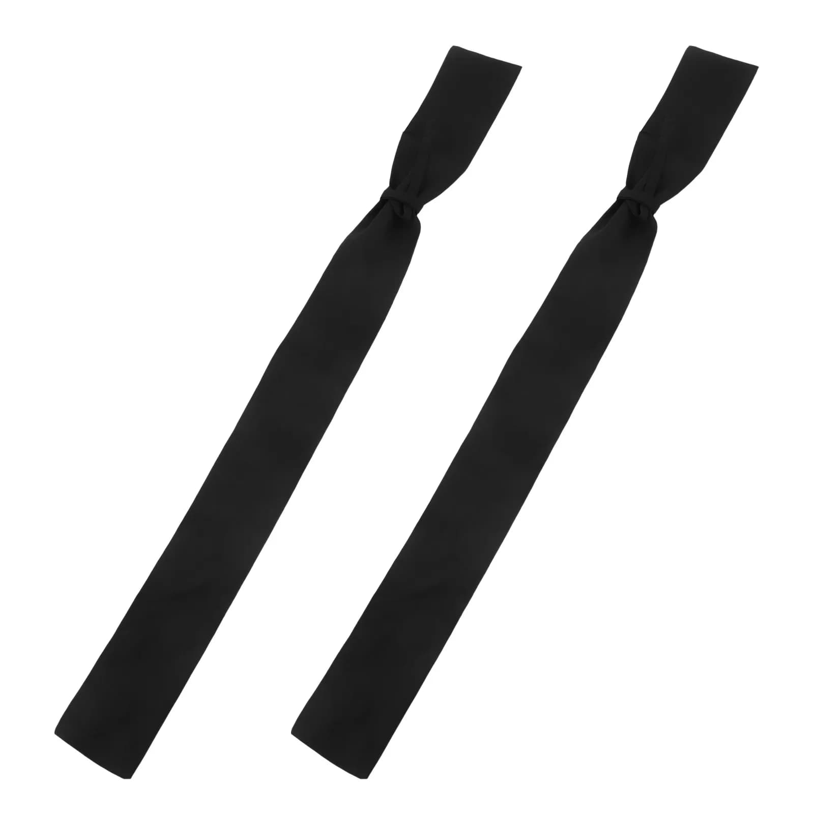 Borsa Nera da 135 cm per Spada, Stile Giapponese, Custodia per Tai Chi, con Cinghia da Vita, Attrezzatura per Arti Marziali, Borsa per Bastone da Trekking