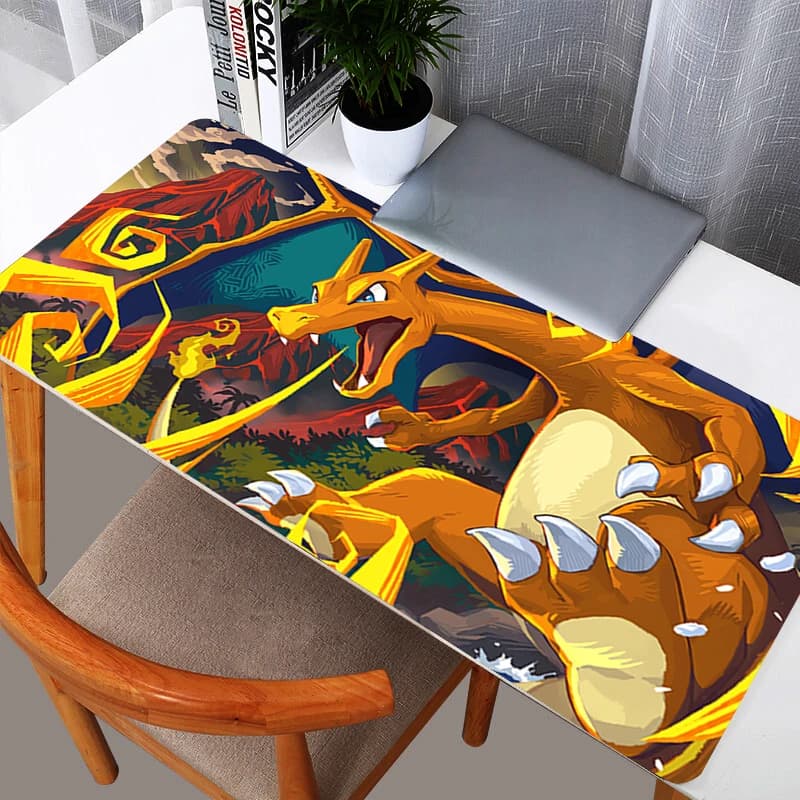 Tappetini per mouse Game Pokemon Pikachu 900x400 Tappetino in gomma per mini tastiera per PC, tappetino per computer portatile, tappetino da scrivania, accessori per giochi, mousepad