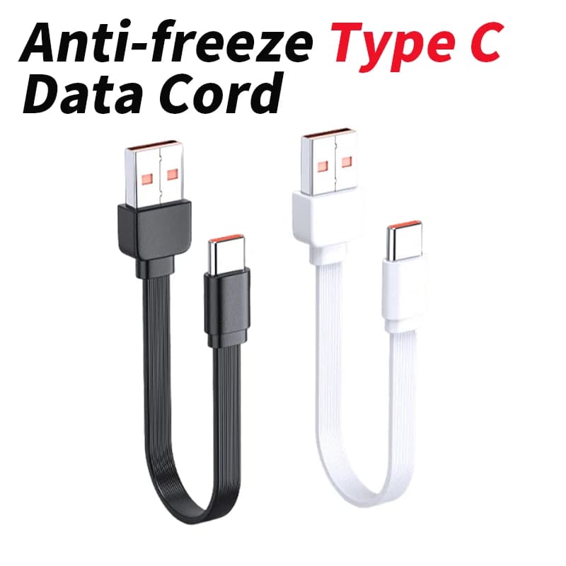 Cavo Dati Antigelo Tipo C per Xiaomi 13/14, Cavo di Ricarica Rapida 6A 120W/100W/88W/66W, Linea di Ricarica USB-C per Telefoni Cellulari