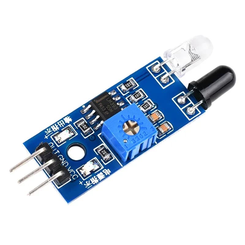 10PCS For Arduino Make Smart Car Robot Photoelectric Reflective 3pin IR Infrared Avoiding Obstacles Module Sensor