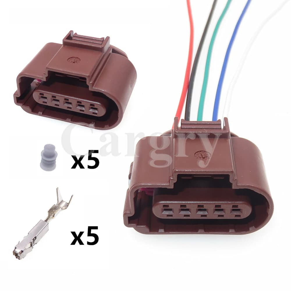1 Set 5P 8 k0 973 705 B connettore impermeabile per Automobile per VW Audi ricambi Auto presa per cavo per Auto