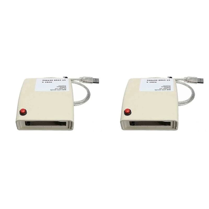 Leading-2X USB 2.0 To 68 Pin ATA PCMCIA Flash Disk Memory Card Reader Adapter Converter For Windows