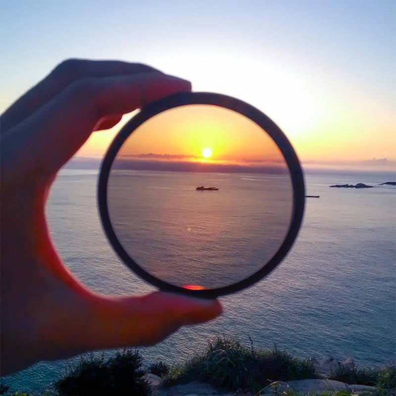 52MM Circular Universal Portable Polarizer Camera Lens CPL No Reflections Filter Professional For iPhone Mobile Phone Smartphone