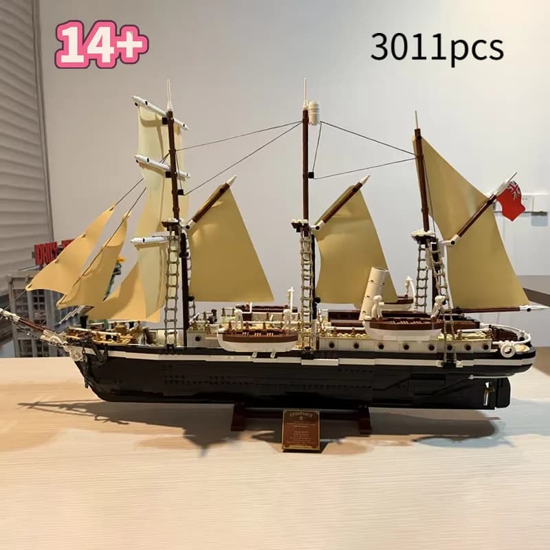 2026 Hot Toy 3011pcs Endurance Ship Building Blocks DIY Construction Bricks 10335 Compatible With Adults Birthday Festival Gifts