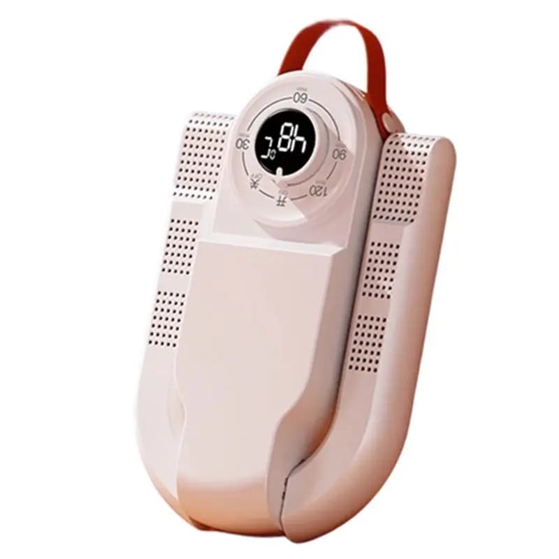 [B25B!】 Household Shoe Dryer Hotelescopic Foldable Smart Touch Screen Timer Quick Drying Shoe Dryer Heater EU Plug