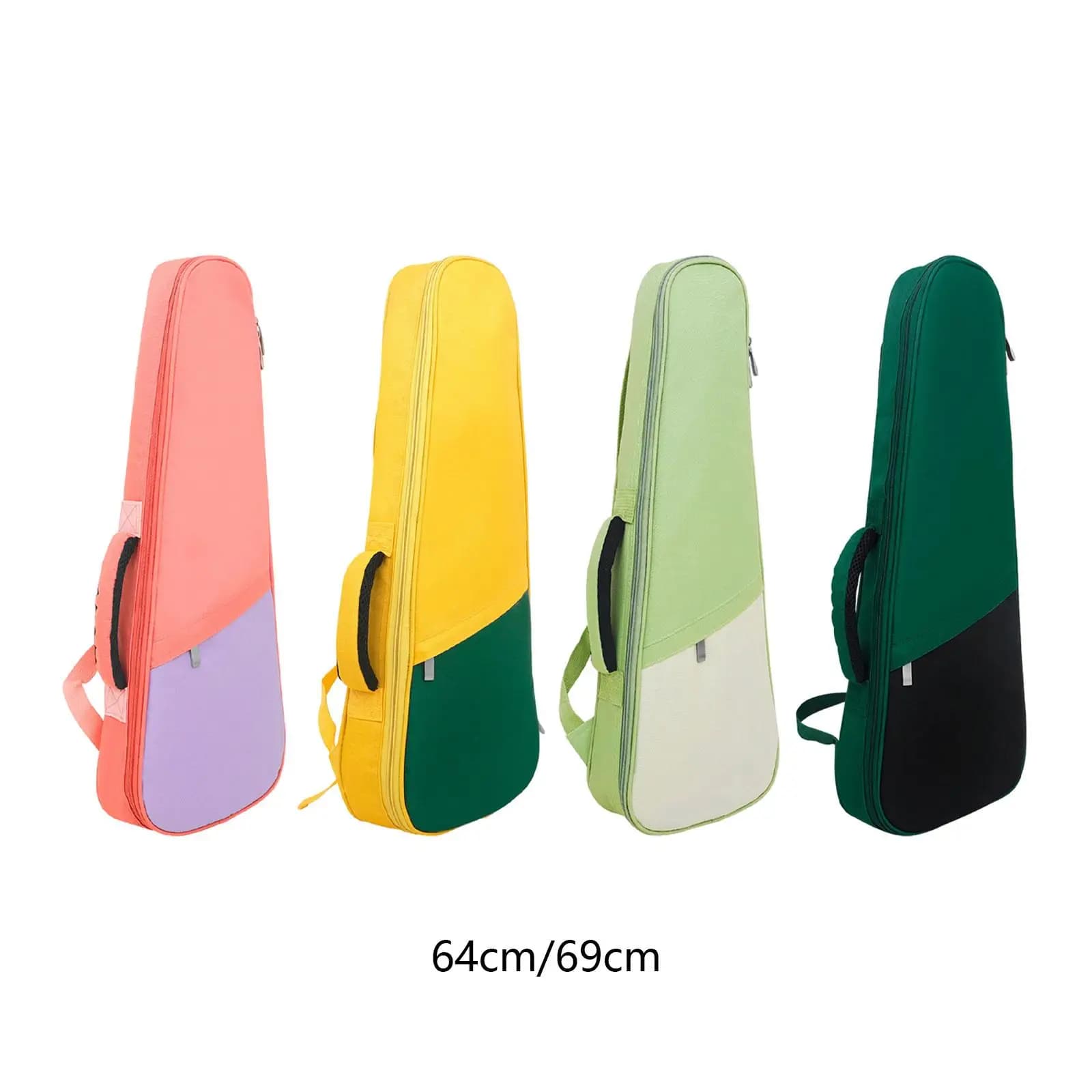 Borsa per Ukulele, Custodia per Ukulele, Oxford, Convenzionale, Custodia per Chitarra Piccola, Zaino a Doppia Spalla per Ukulele con Spazio per Accordatore
