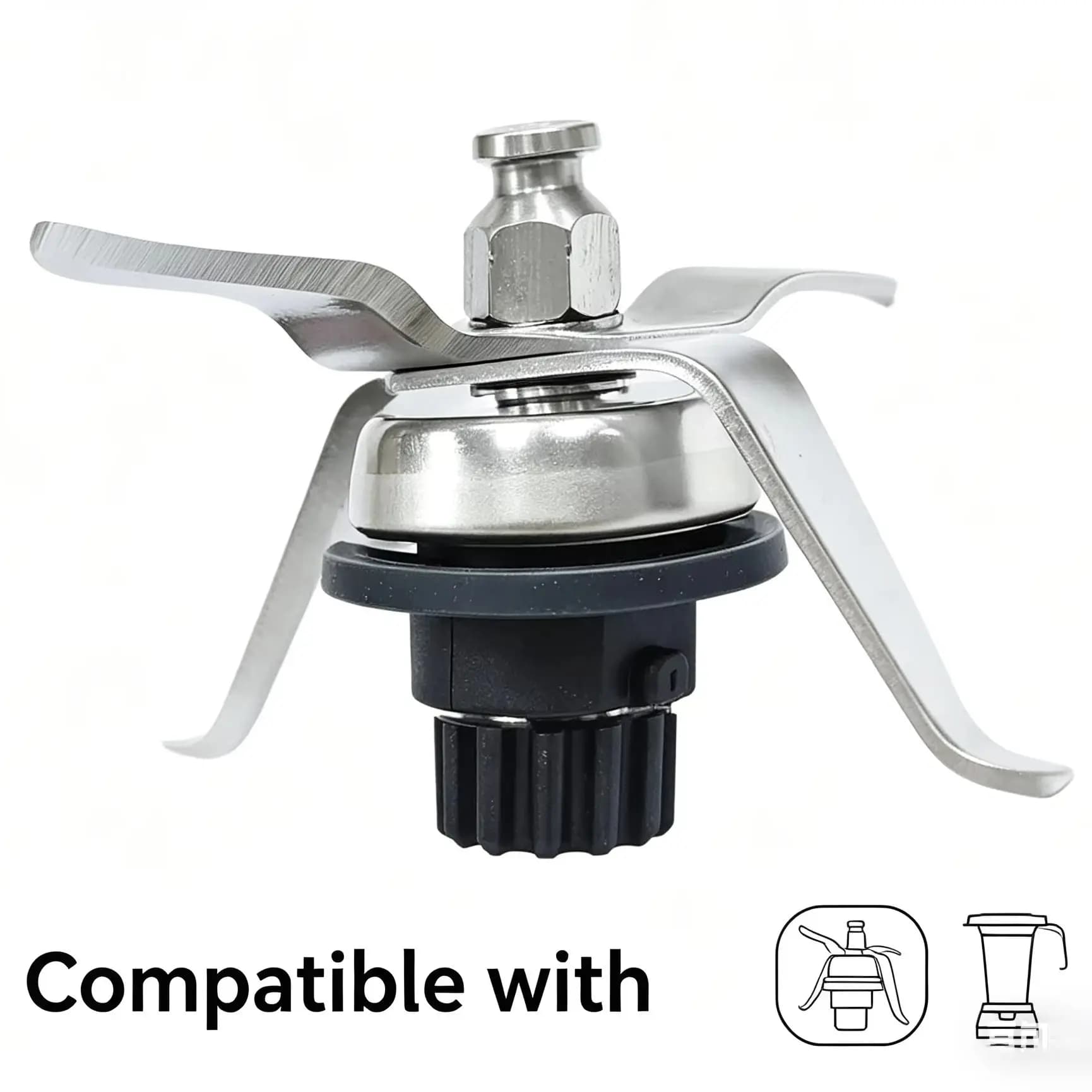 Lama di ricambio per frullatore, compatibile con DustieCook Smart Cooking Station e Mycook, ricambi per lama di taglio del frullatore