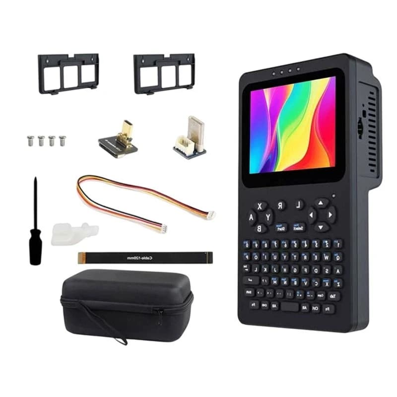 B29C-For Raspberry Pi Handheld Linux Terminal 3.5 Inch Touchscreen 640X480 Portable Development Console Without Battery