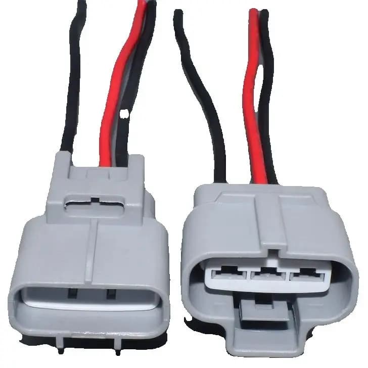 Shhworldsea 3 Pin 4.8mm 6189-0165 6188-0129 Connettore presa ventola elettrica automobilistica per Toyota Carola Corolla Camry